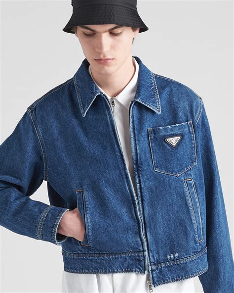 Prada denim jacket men's